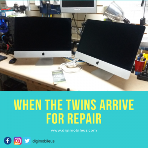 two macbooks for repair